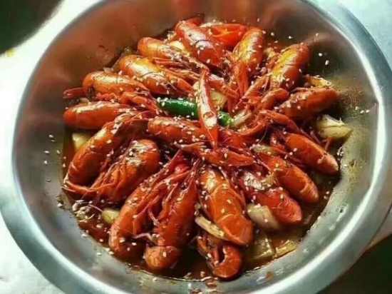 干锅虾